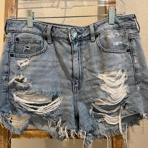 American Eagle Light Wash Jean shorts